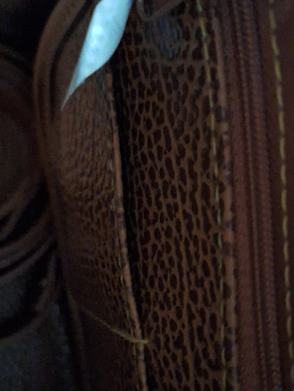 Dooney & Bourke Pebble Leather Satchel in Cognac - Picture 7 of 7